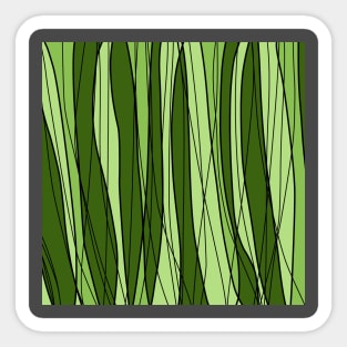 Modern leaf modern jungle Sticker